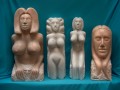 Marble statue collection